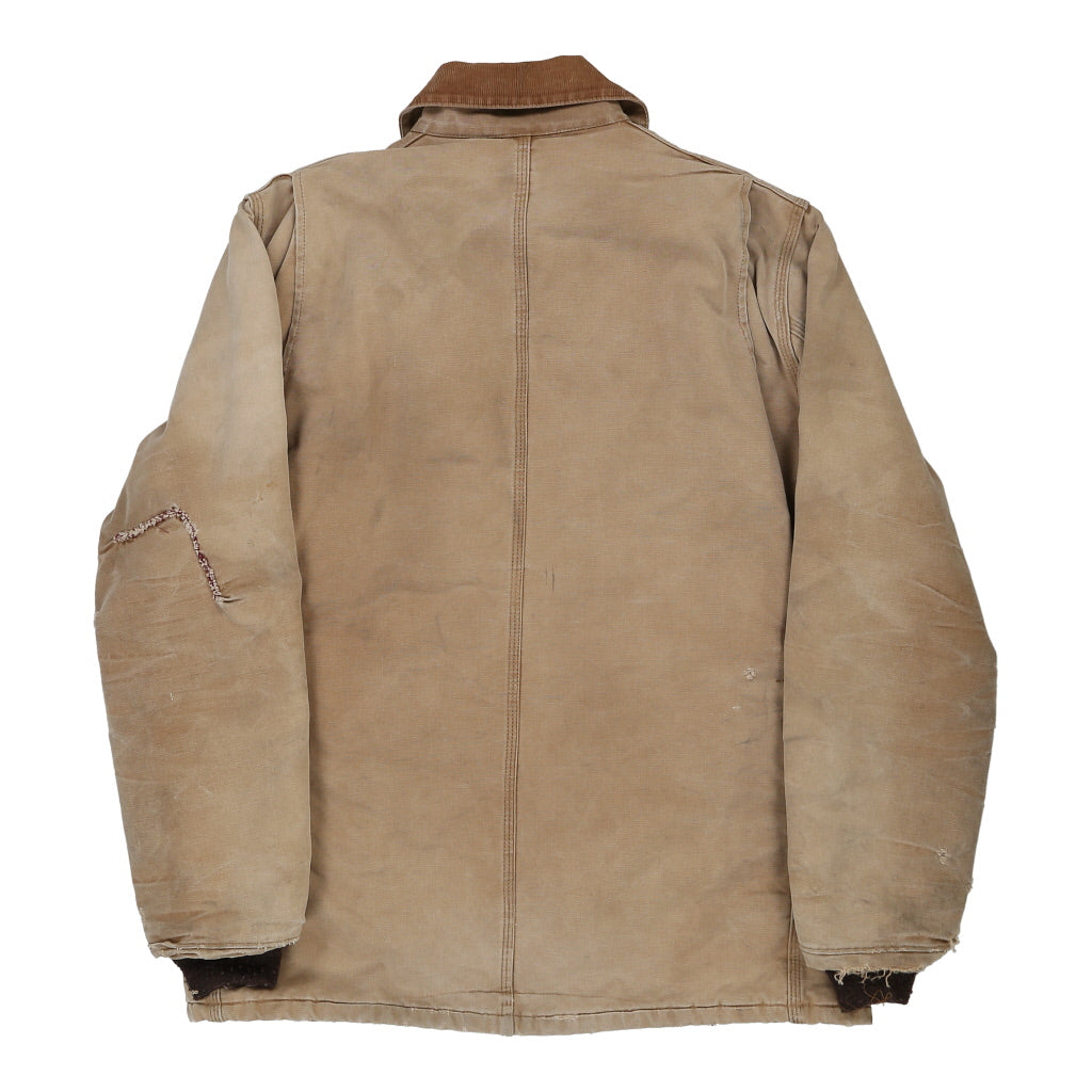 Lightly Worn Carhartt Jacket - Large Beige Cotton