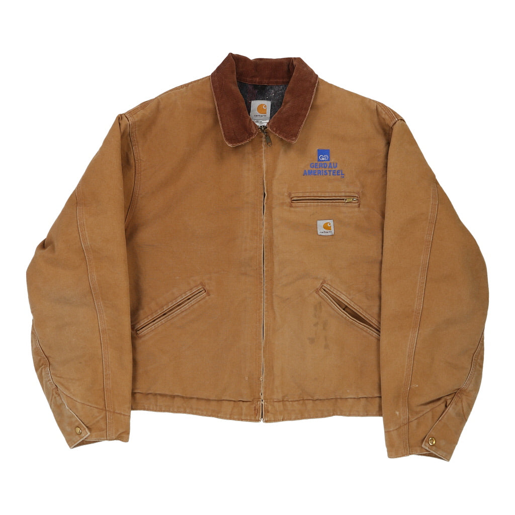 Carhartt Jacket - 2XL Brown Cotton