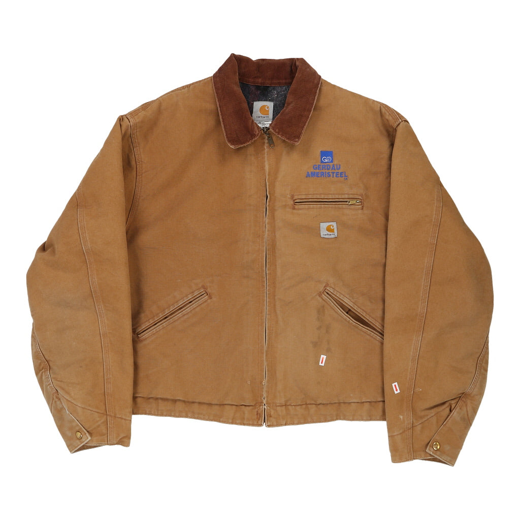 Carhartt Jacket - 2XL Brown Cotton
