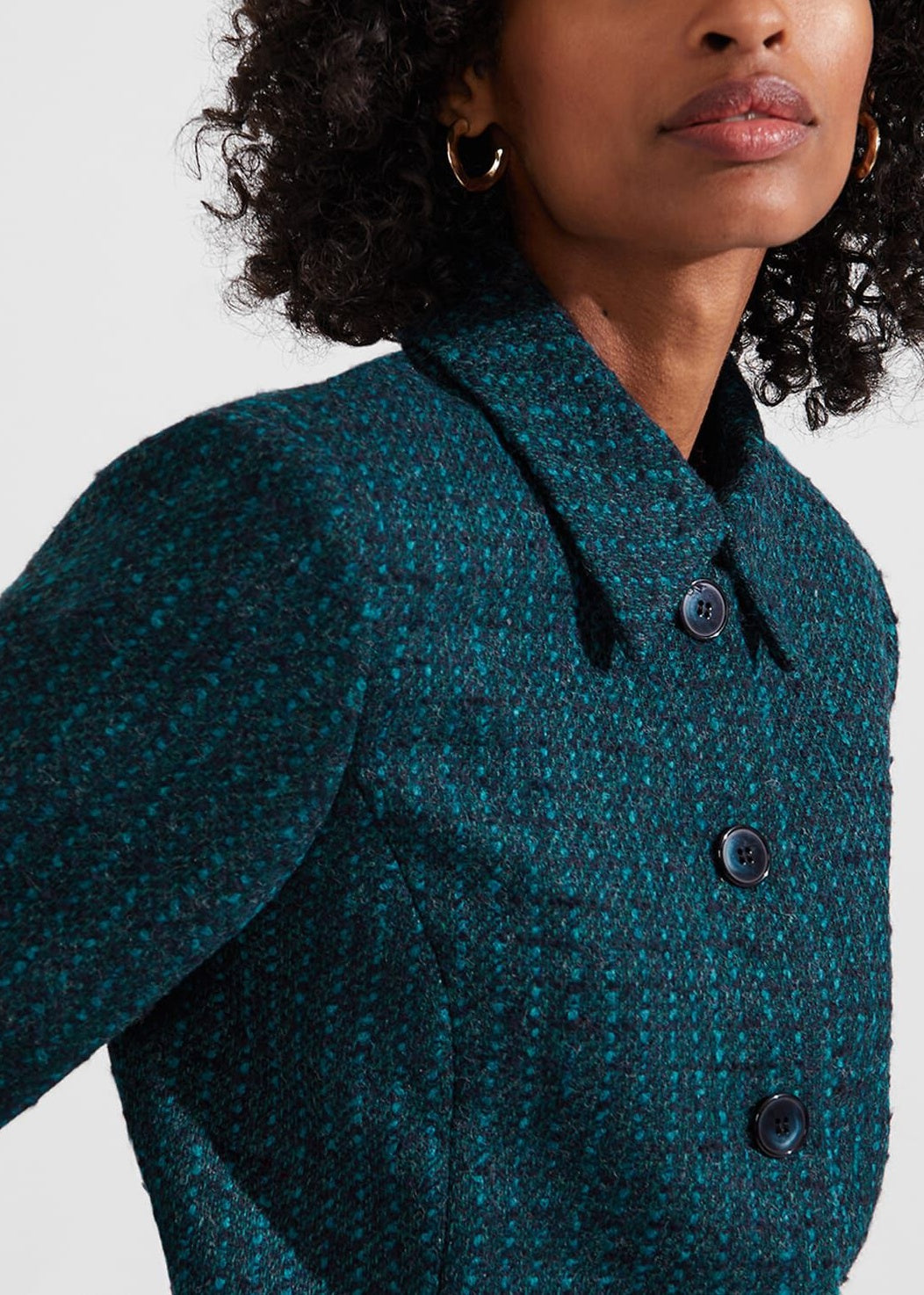 Teia Jacket 0223/4701/1049l00 Deep-Teal-Blue