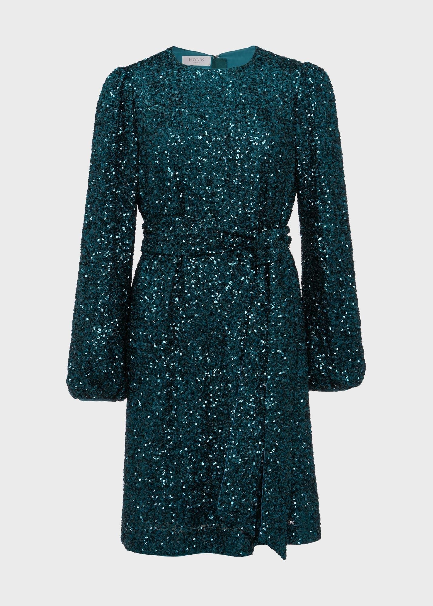 Bette Sequin Dress 0223/5985/9045l00 Evergreen