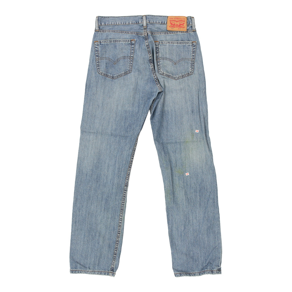 505 Levis Jeans - 34W 32L Blue Cotton