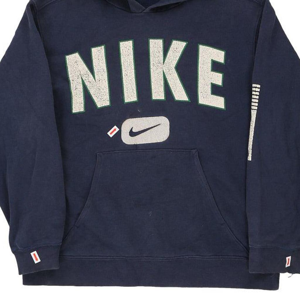 Age 10-12 Nike Hoodie - Medium Blue Cotton