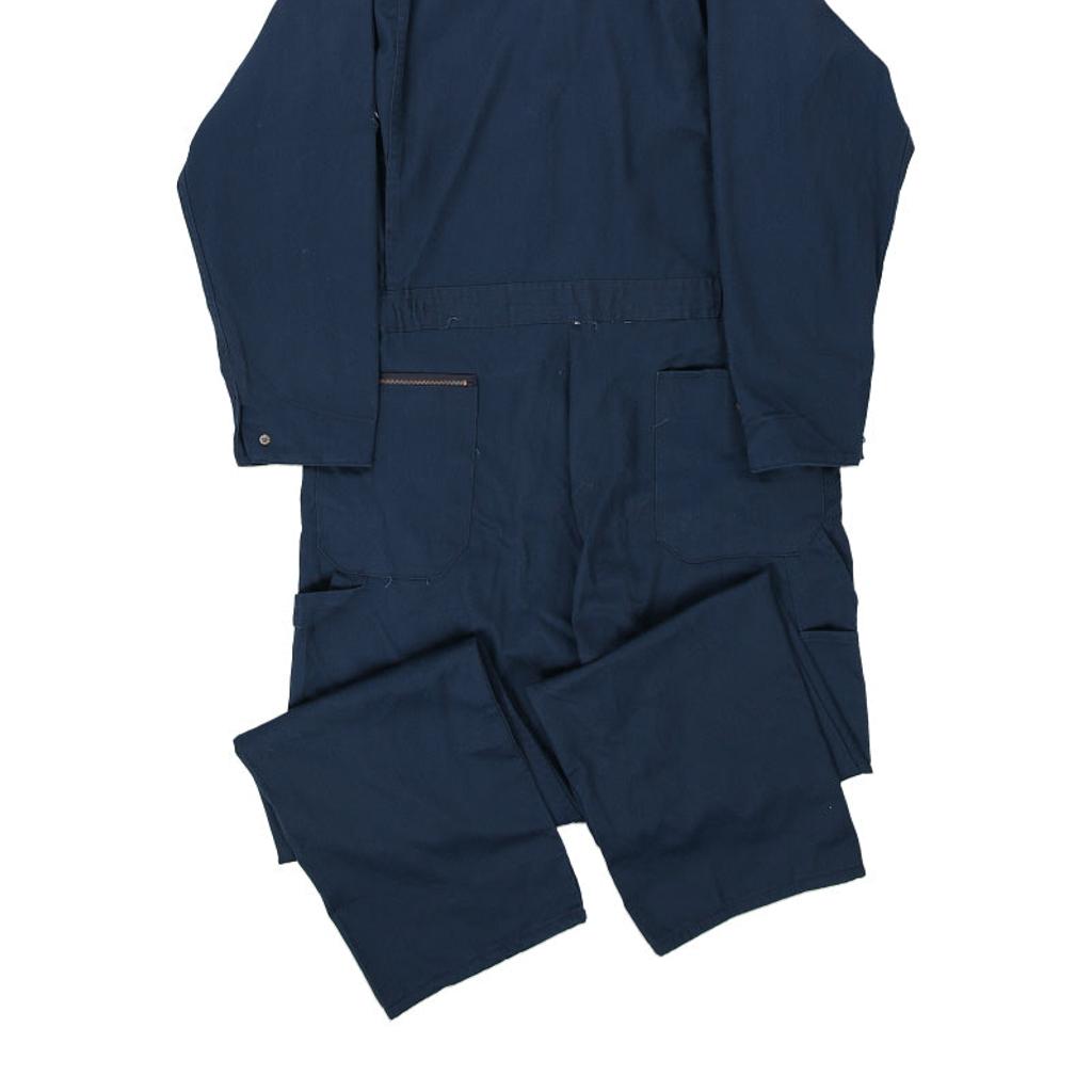 Dickies Boiler Suit - 42W 31L Blue Polyester Blend