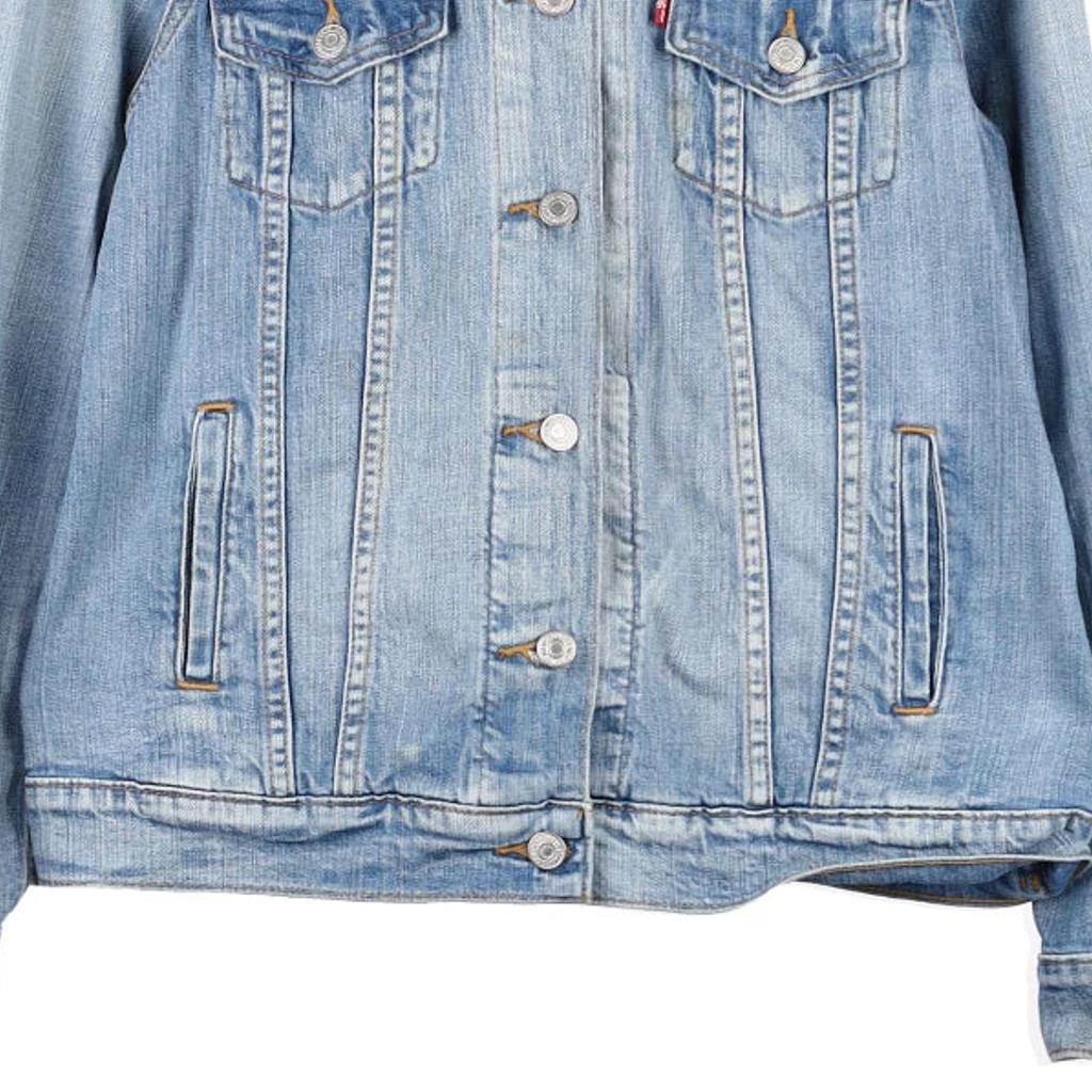 Levis Denim Jacket - Medium Blue Cotton