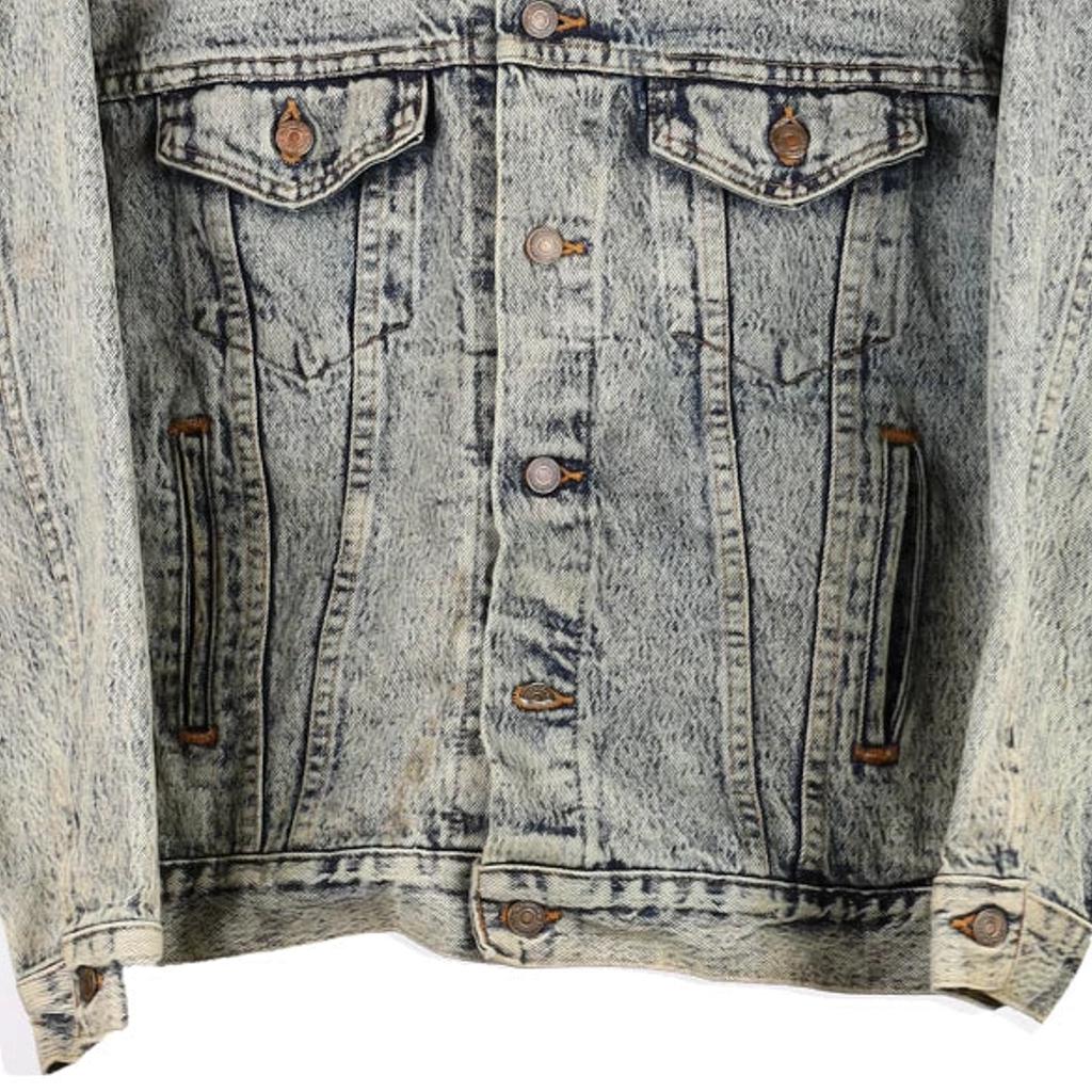 Blue tab. Levis Denim Jacket - Small Grey Cotton