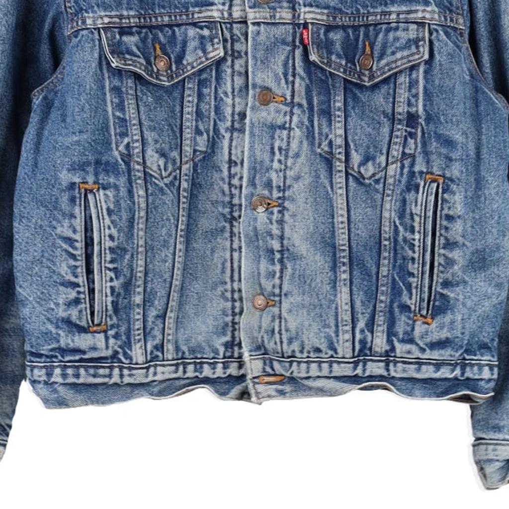 Levis Denim Jacket - Medium Blue Cotton