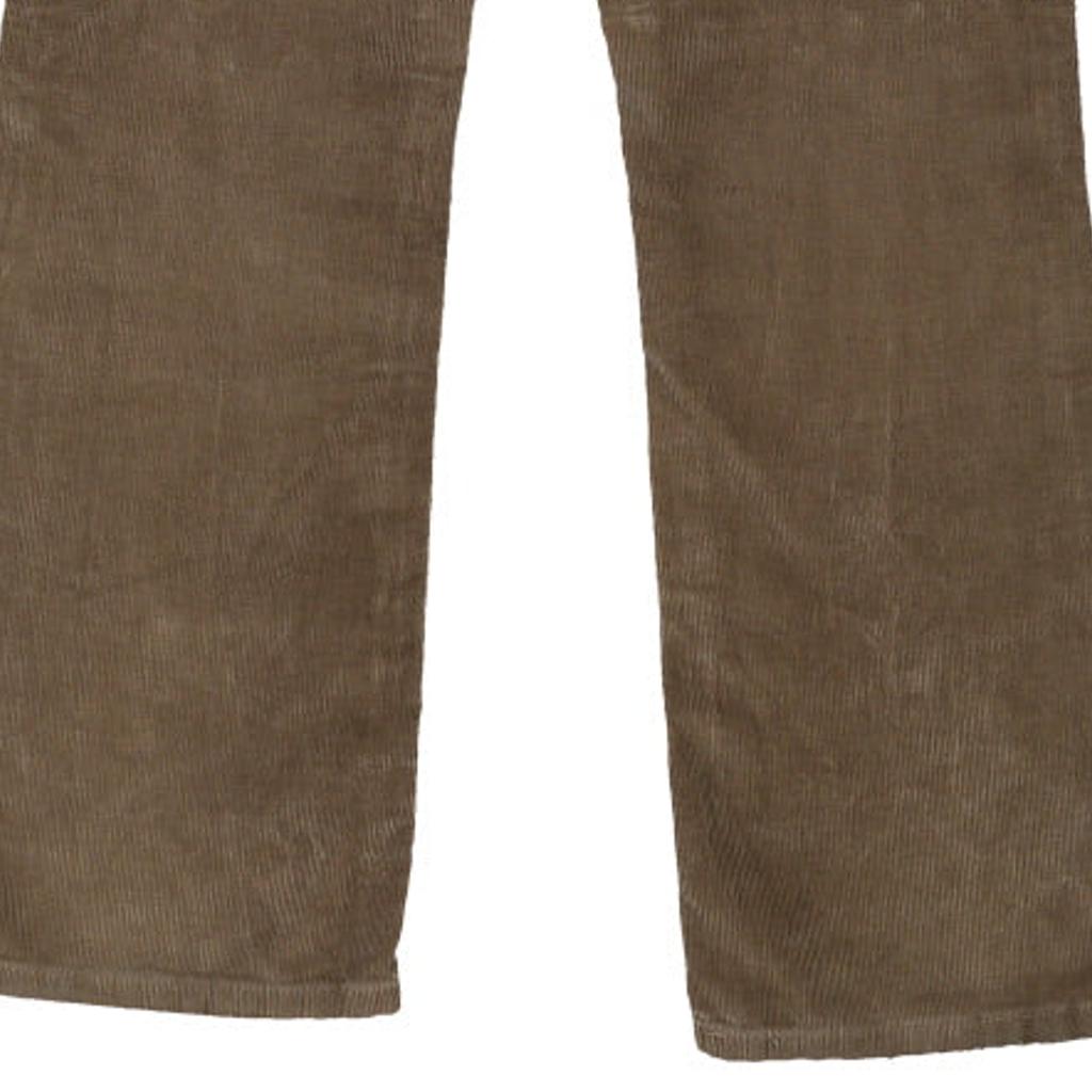527 Levis Cord Trousers - 31W 31L Brown Cotton