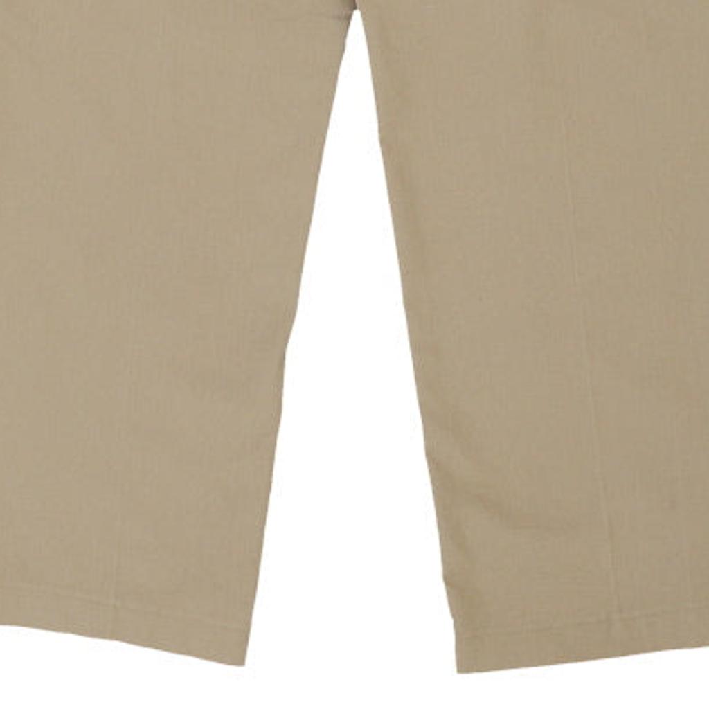 Dickies Cargo Cargo Trousers - 32W 29L Beige Cotton