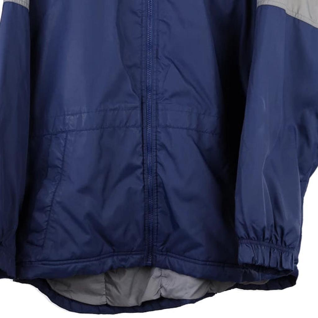 Nike Spellout Jacket - 2XL Blue Polyester