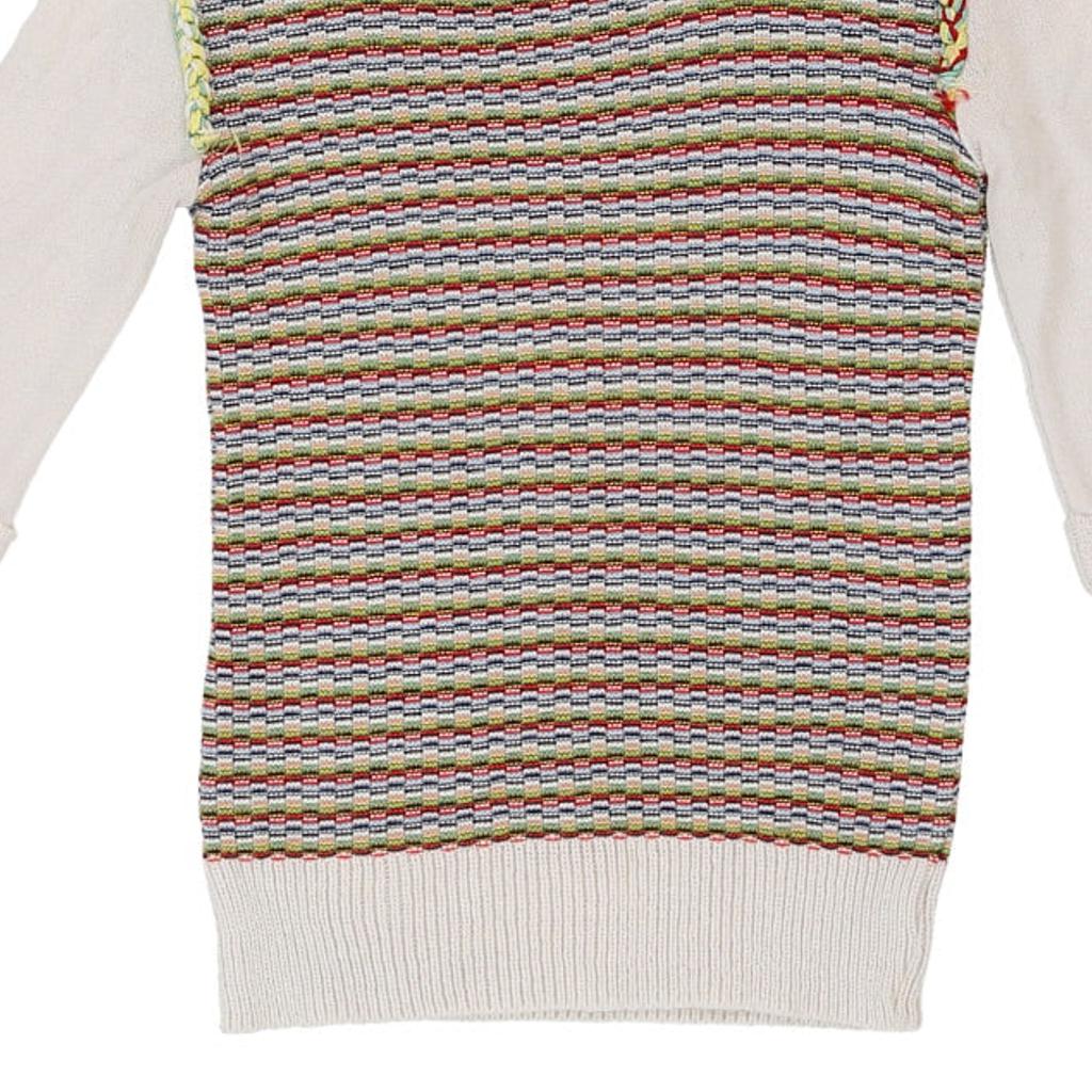 Age 10-11 Frapp Top - Small Multicoloured Acrylic Blend