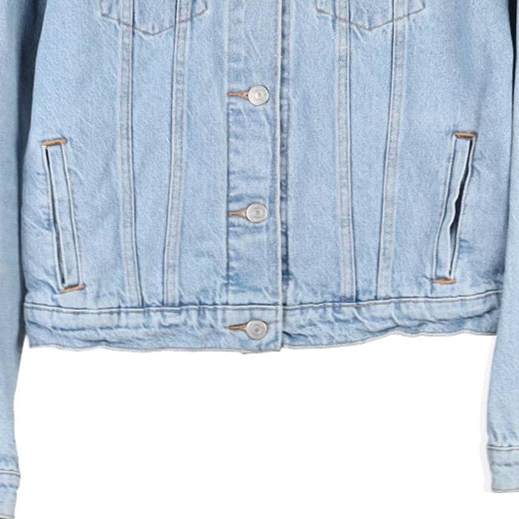 Levis Denim Jacket - Small Blue Cotton