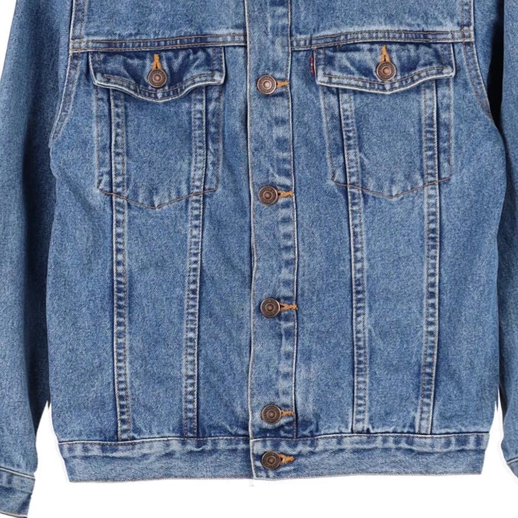 Age 8-10 Levis Denim Jacket - Medium Blue Cotton