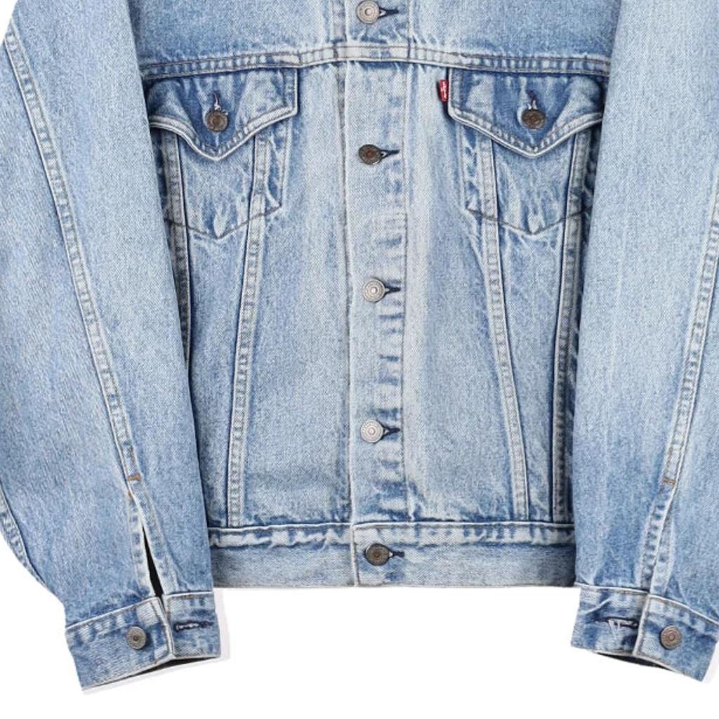 Levis Denim Jacket - Large Blue Cotton