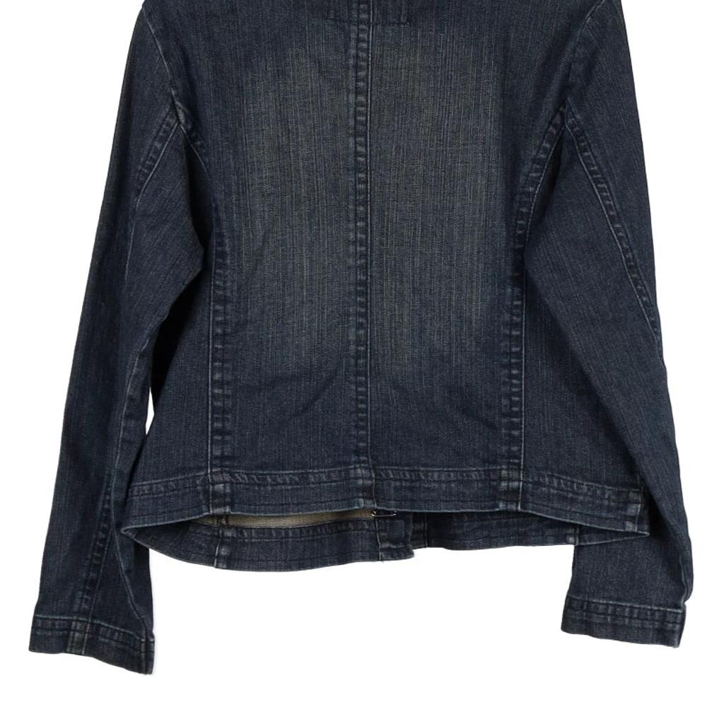 Signature By Levis Denim Jacket - Large Dark Wash Cotton