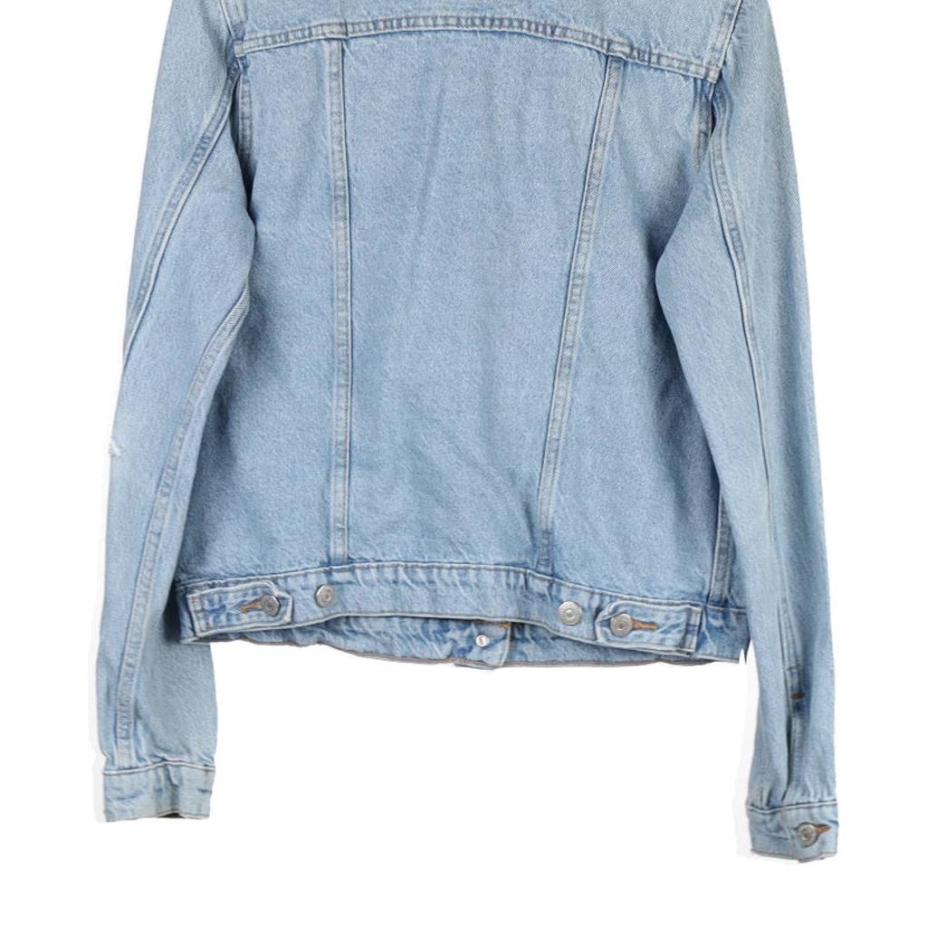 Levis Denim Jacket - Small Blue Cotton