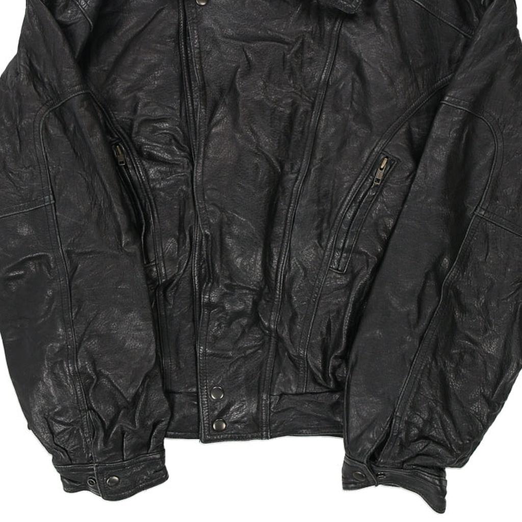 Wilsons Leather Jacket - Large Black Leather