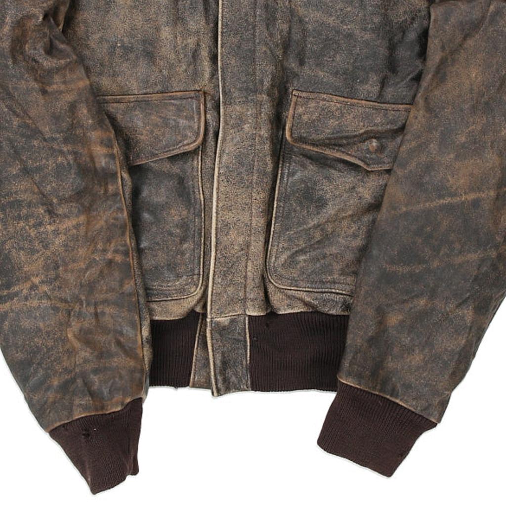 Banana Republic Leather Jacket - XS Brown Leather