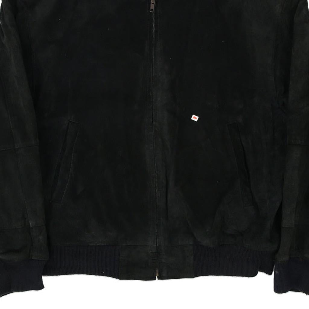 William Barry Leather Jacket - Large Black Leather