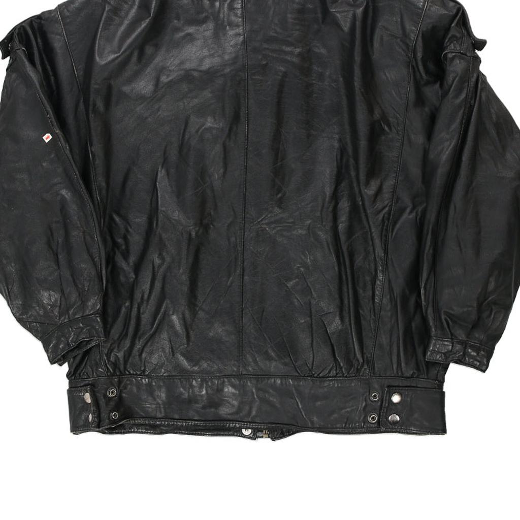 Impromptu Leather Jacket - Medium Black Leather