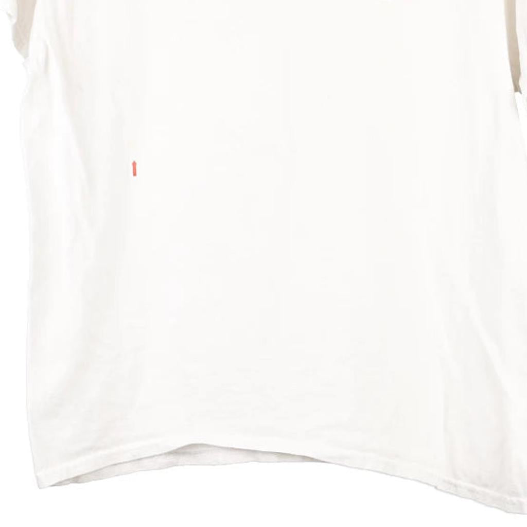 Illinois Lottery Unbranded Graphic T-Shirt - Large White Cotton