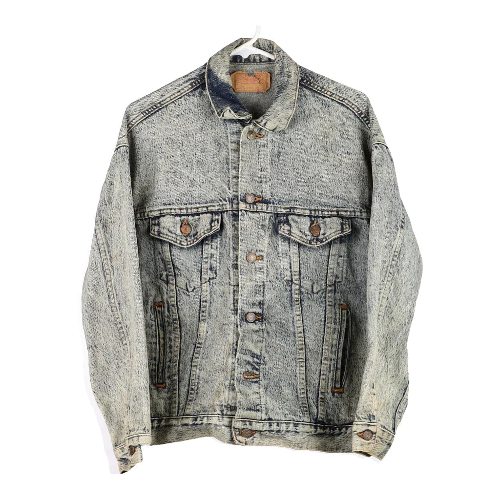 Blue tab. Levis Denim Jacket - Small Grey Cotton