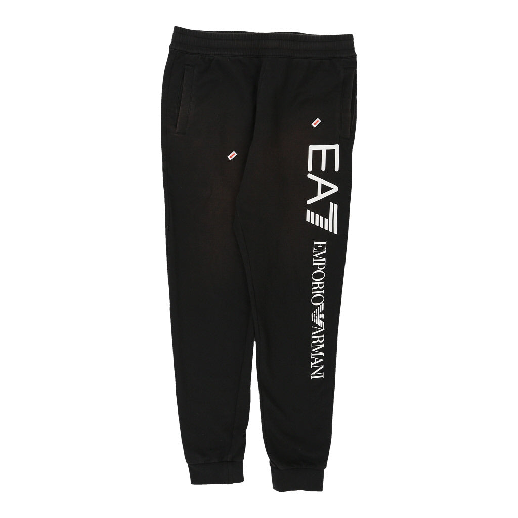 Ea7 Joggers - Large Black Cotton