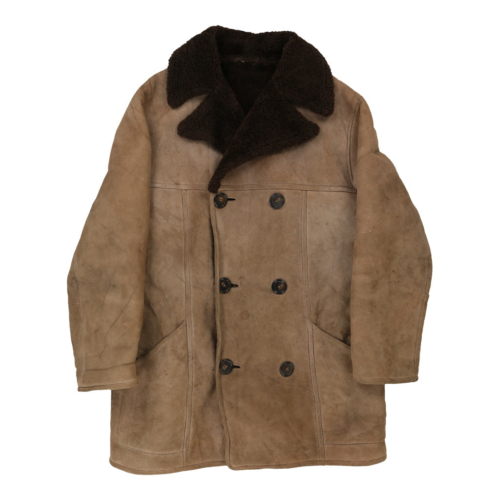 Morlands Sheepskin Jacket - 2XL Brown Suede