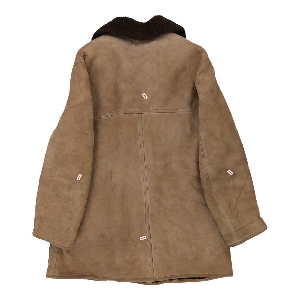 Morlands Sheepskin Jacket - 2XL Brown Suede