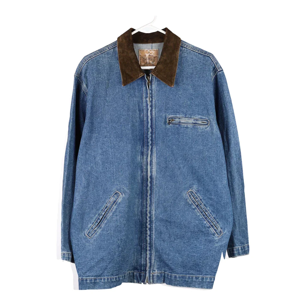 A.M.I Denim Jacket - Large Blue Cotton