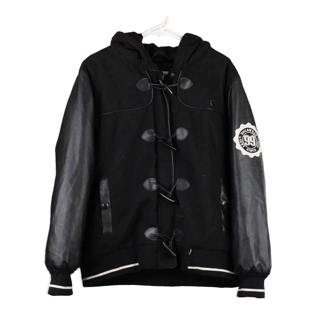 Rocawear Spellout Varsity Jacket - 2XL Black Polyester Blend