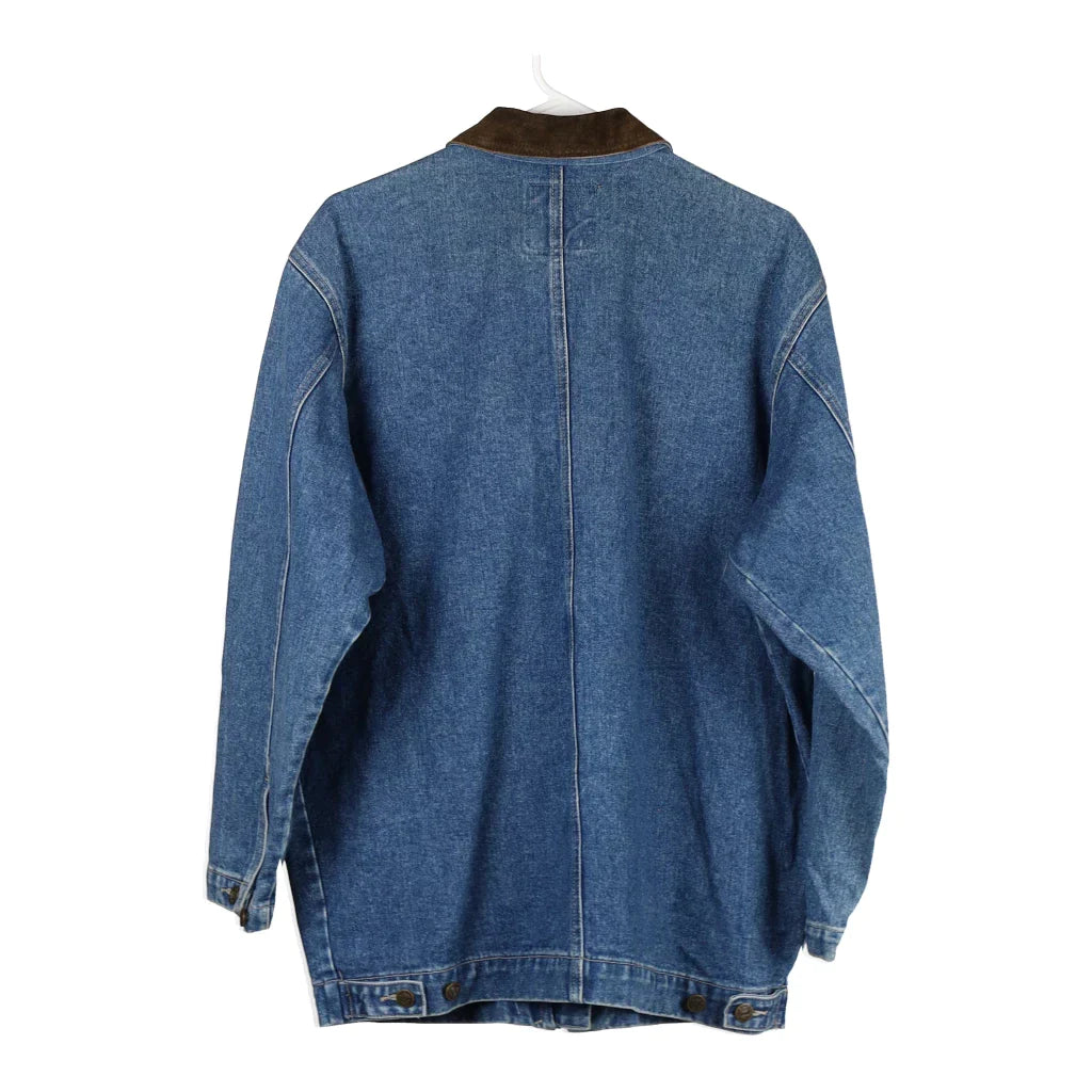 A.M.I Denim Jacket - Large Blue Cotton