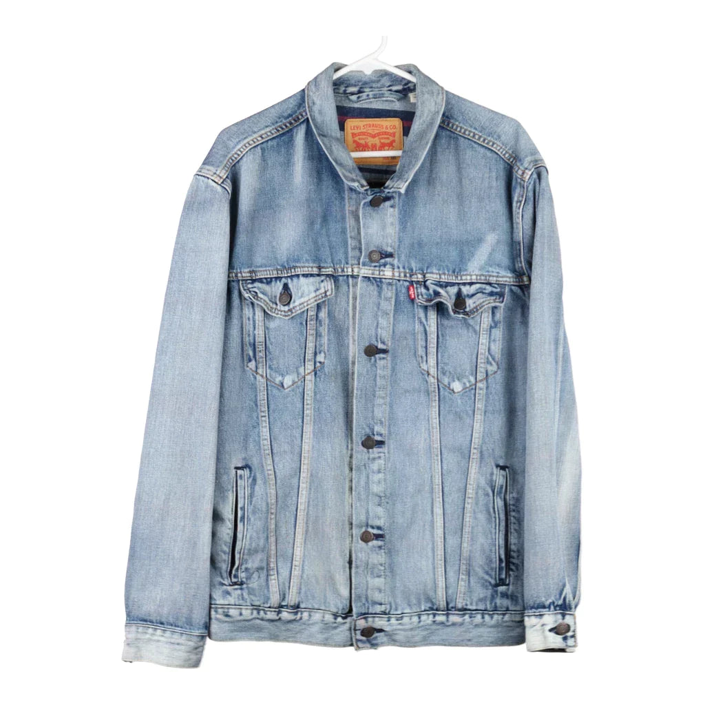 Levis Denim Jacket - 2XL Blue Cotton
