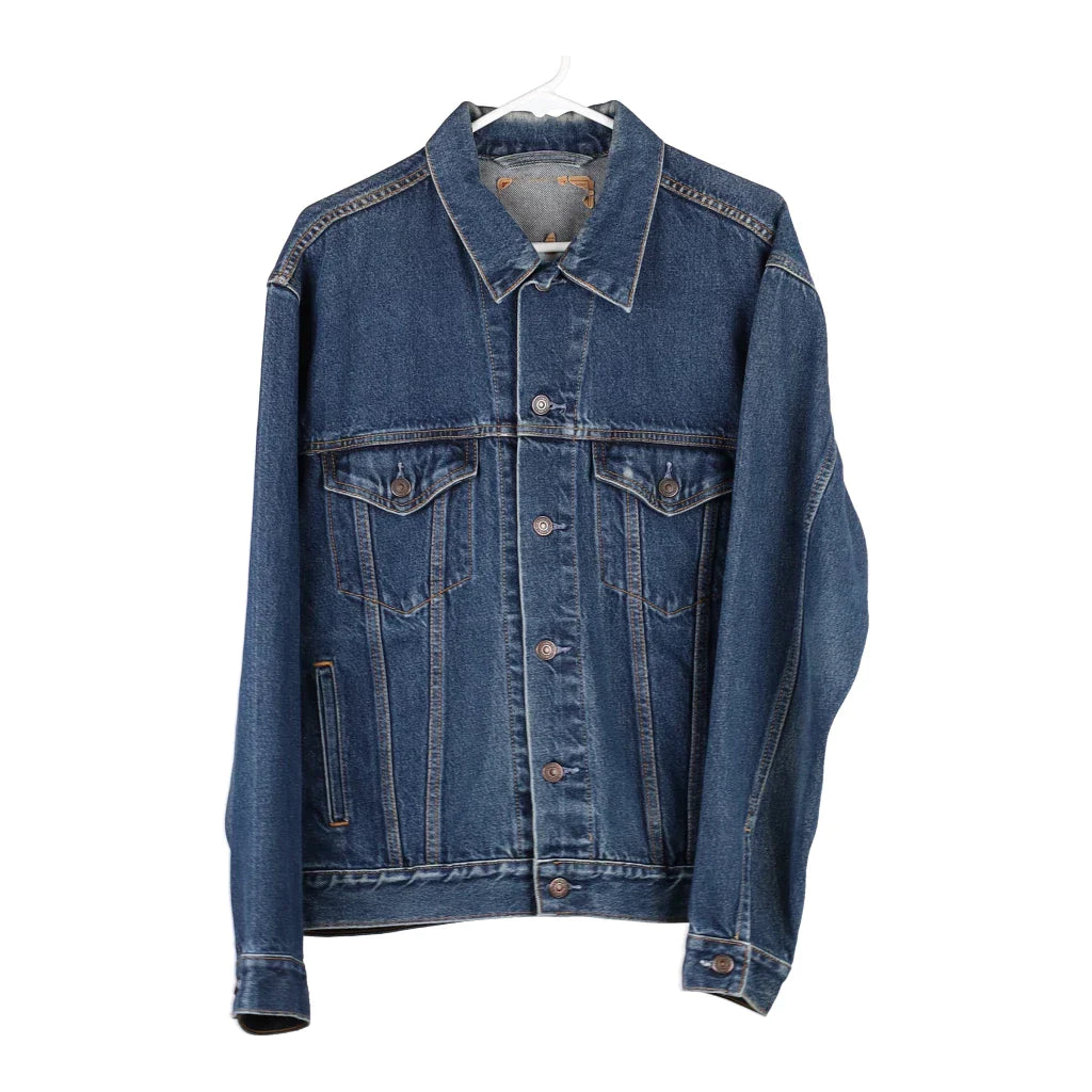 Levis Denim Jacket - Large Dark Wash Cotton