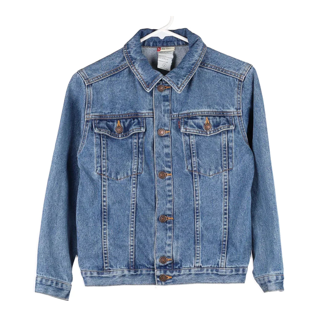 Age 8-10 Levis Denim Jacket - Medium Blue Cotton