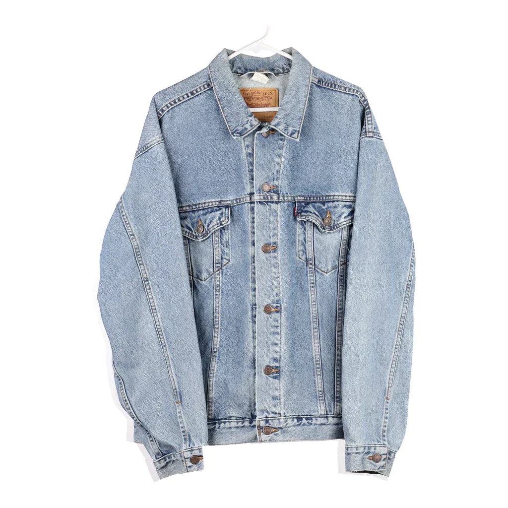 Levis Denim Jacket - XL Blue Cotton