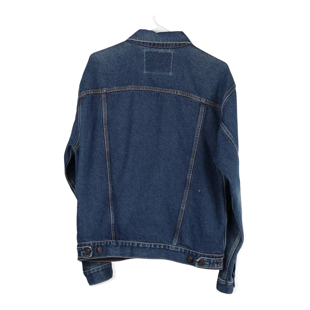 Levis Denim Jacket - Large Dark Wash Cotton