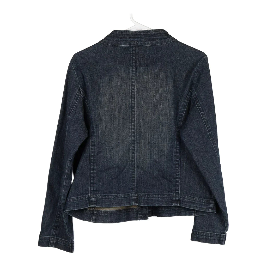 Signature By Levis Denim Jacket - Large Dark Wash Cotton