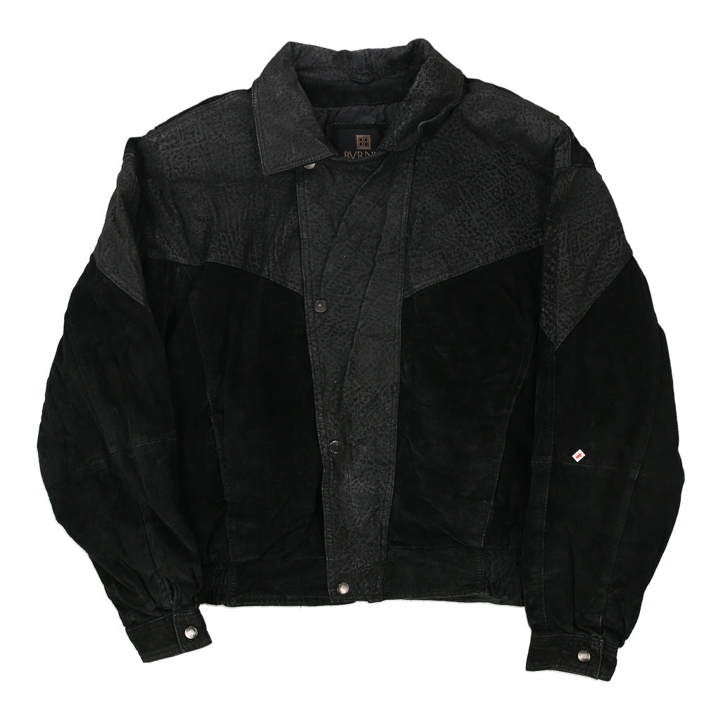 Byrner & Baker Leather Jacket - XL Black Leather