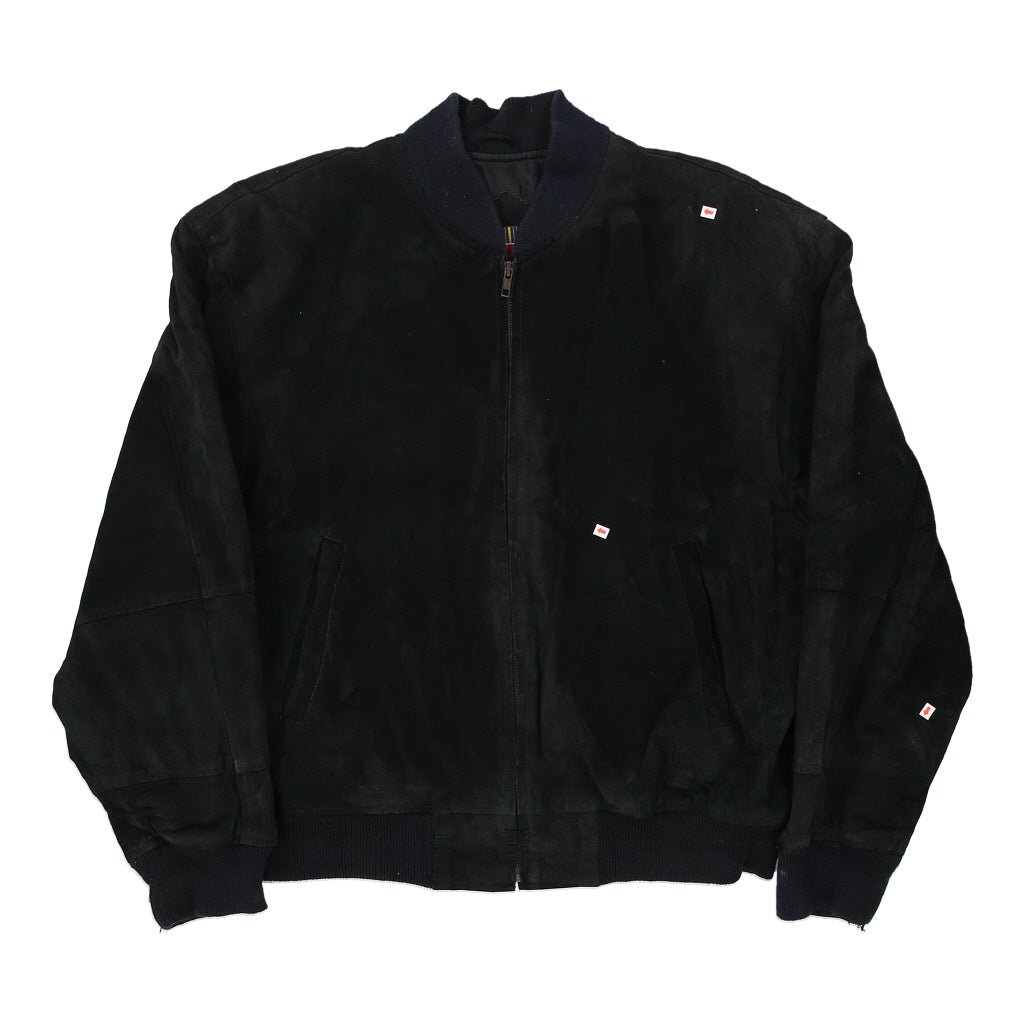 William Barry Leather Jacket - Large Black Leather
