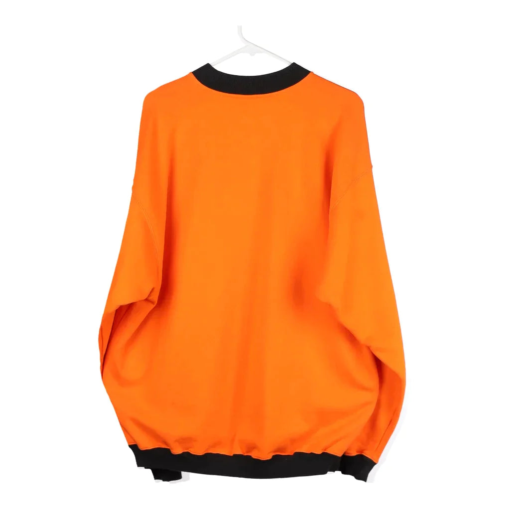 Voetbal Nike Sweatshirt - 2XL Orange Cotton Blend