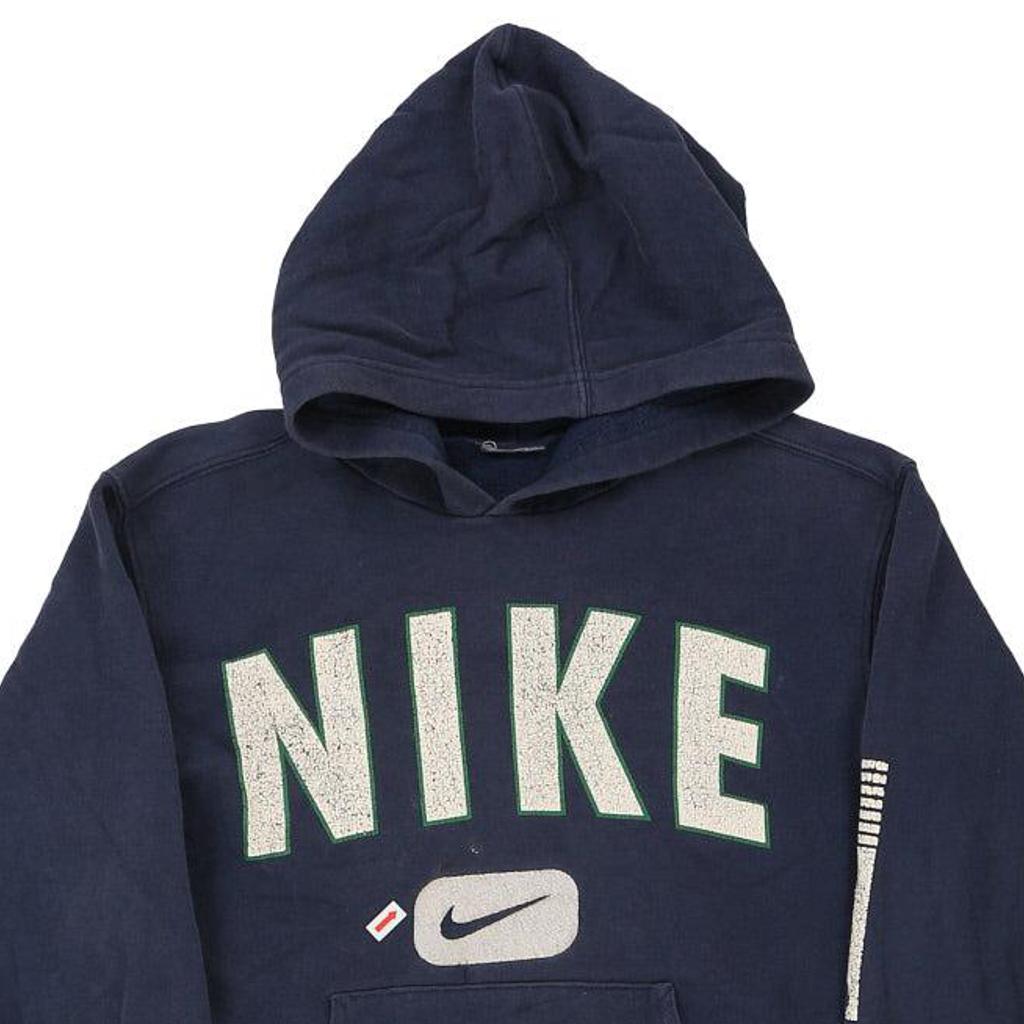 Age 10-12 Nike Hoodie - Medium Blue Cotton