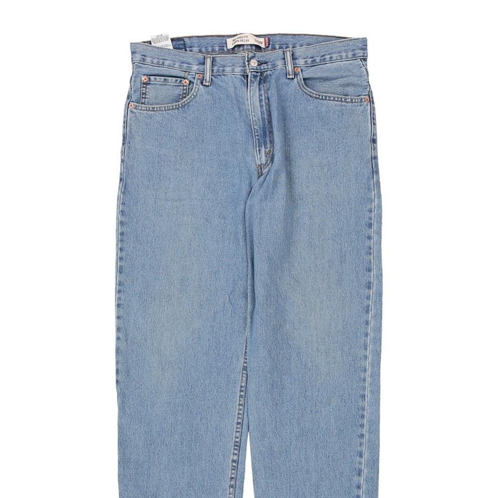 550 Levis Jeans - 36W 31L Blue Cotton