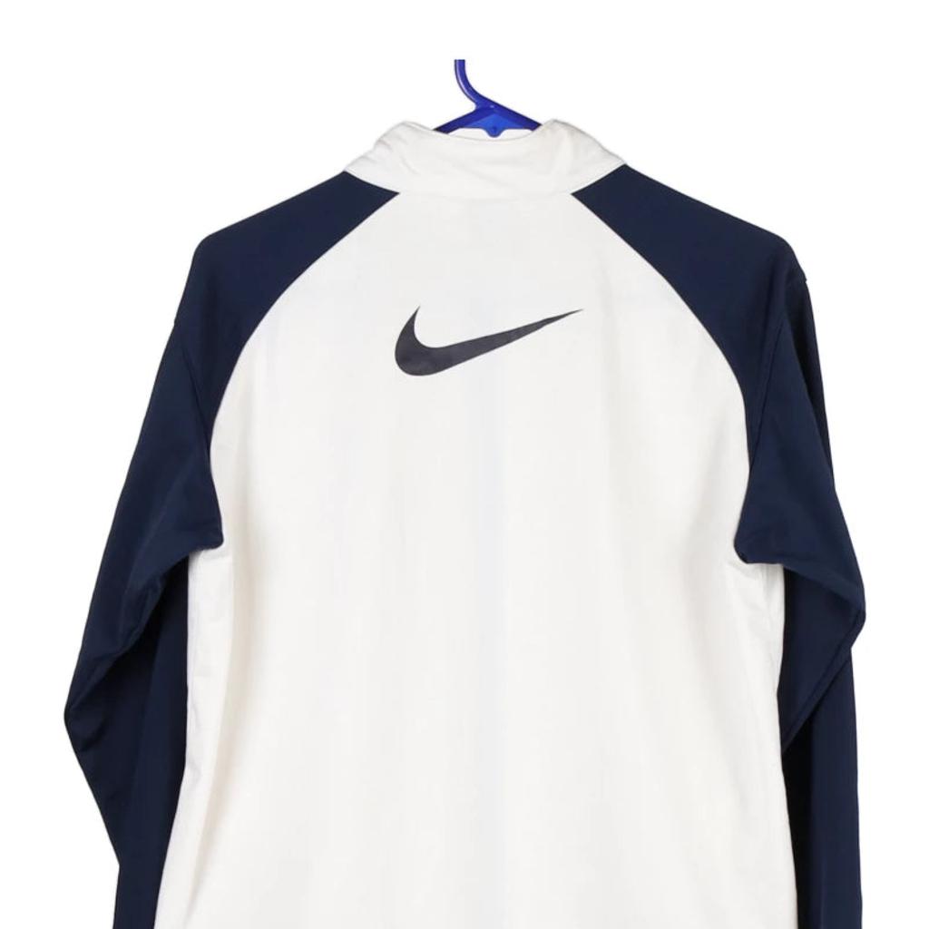 Age 18-20 Nike Zip Up - XL White Polyester