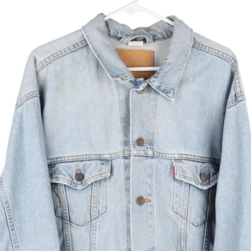 Levis Denim Jacket - XL Blue Cotton