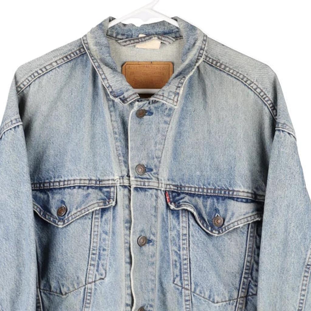 Levis Denim Jacket - Large Blue Cotton