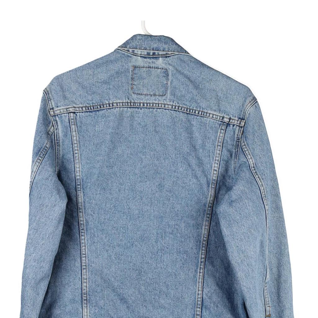 Levis Denim Jacket - Small Blue Cotton