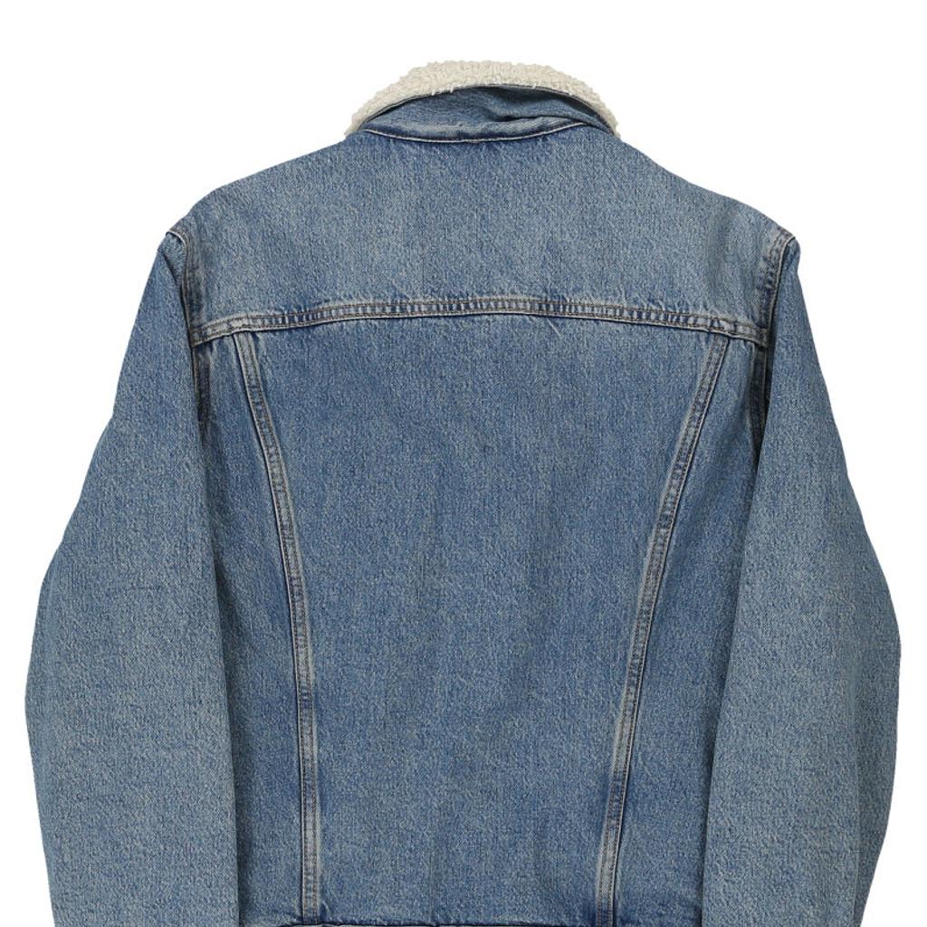 Levis Denim Jacket - Small Blue Cotton