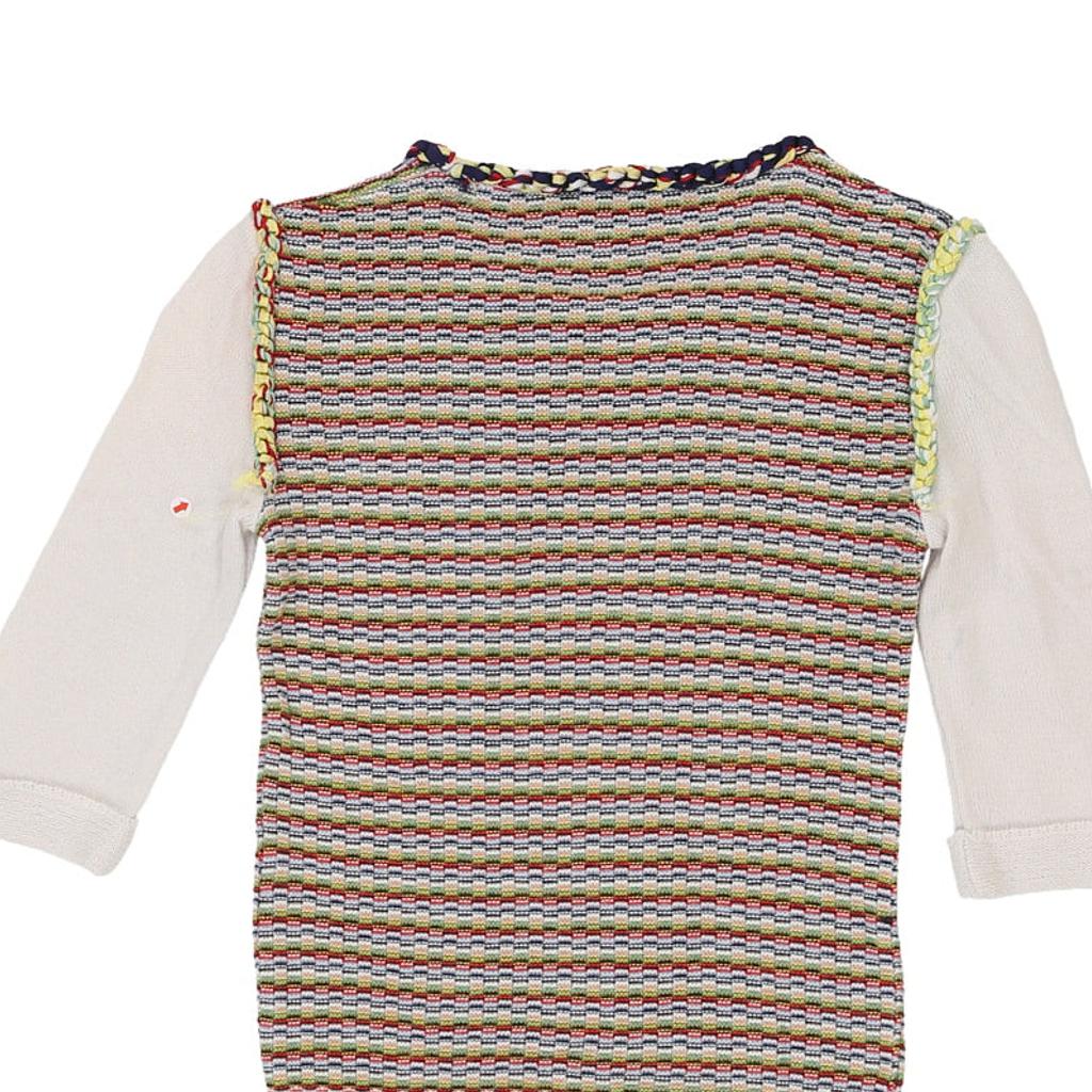 Age 10-11 Frapp Top - Small Multicoloured Acrylic Blend