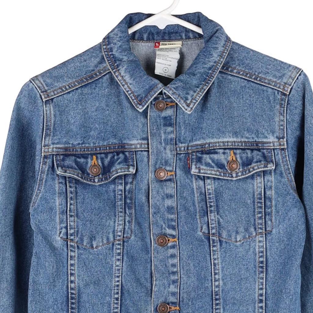 Age 8-10 Levis Denim Jacket - Medium Blue Cotton